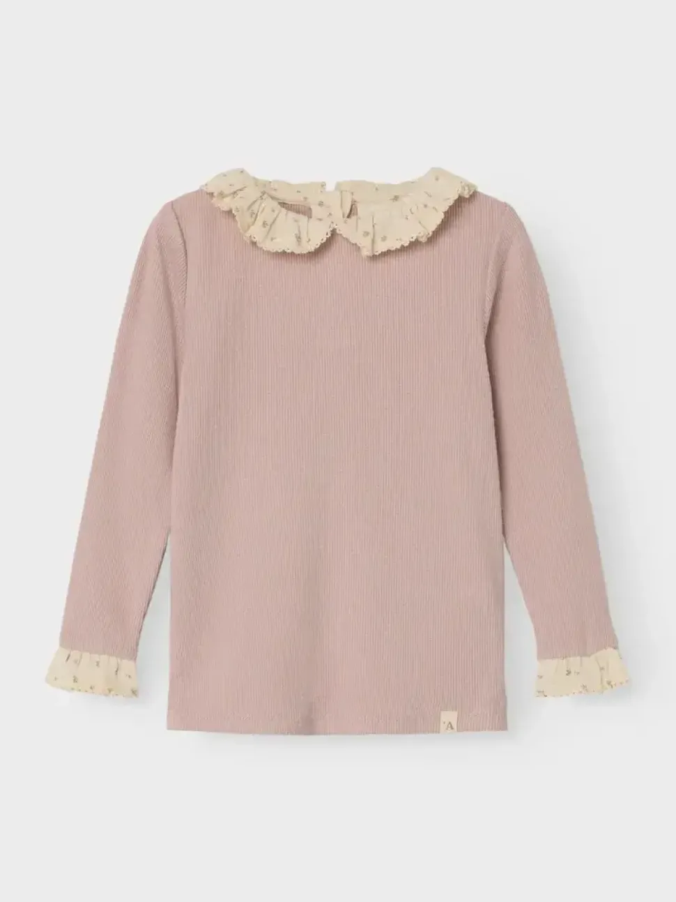 Lil'Atelier | NMFTRINE LS SLIM TOP LIL | Shadow Gray