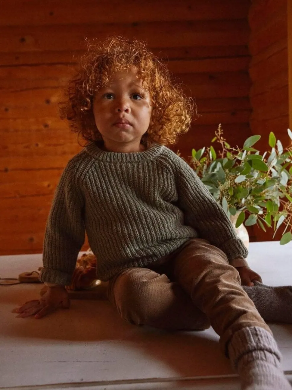Lil'Atelier | NMMOLFERT LS KNIT LIL | Seagrass