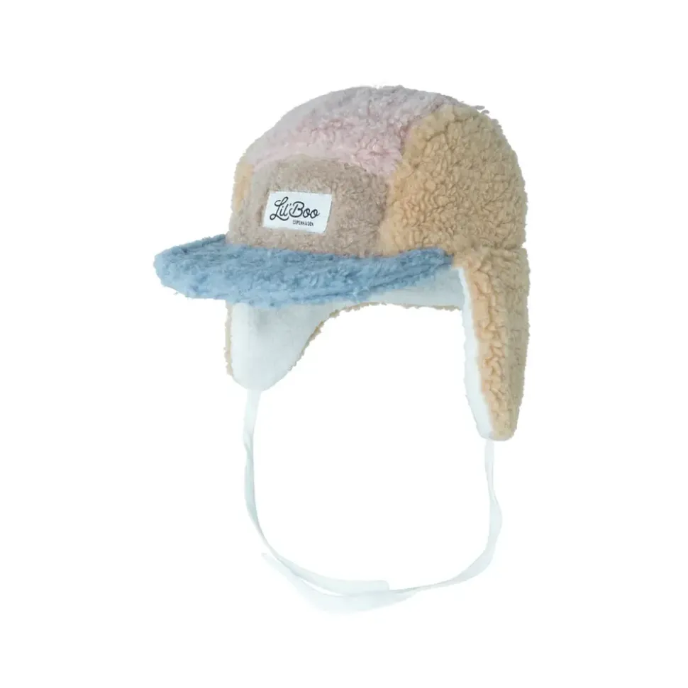 Lil'Boo | Teddy Fleece5 | Blue/Rose/Brown