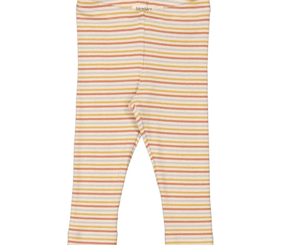 MarMar Copenhagen | Leg | Modal Rib | Autumn Stripe Mix