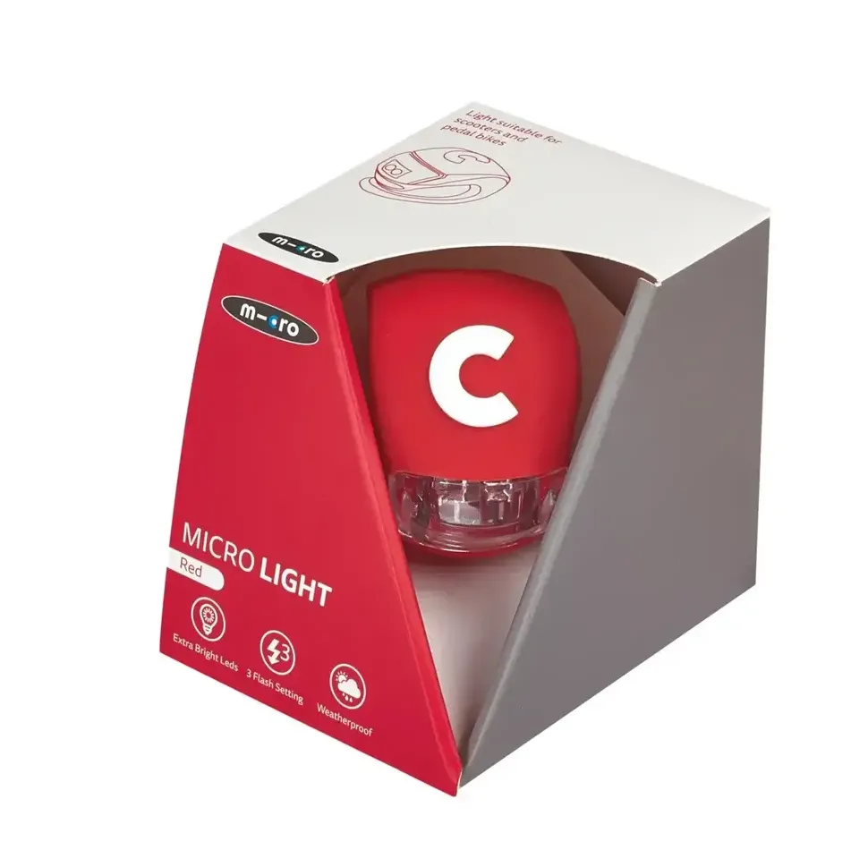 Micro Step | LED lampje deluxe | Rood
