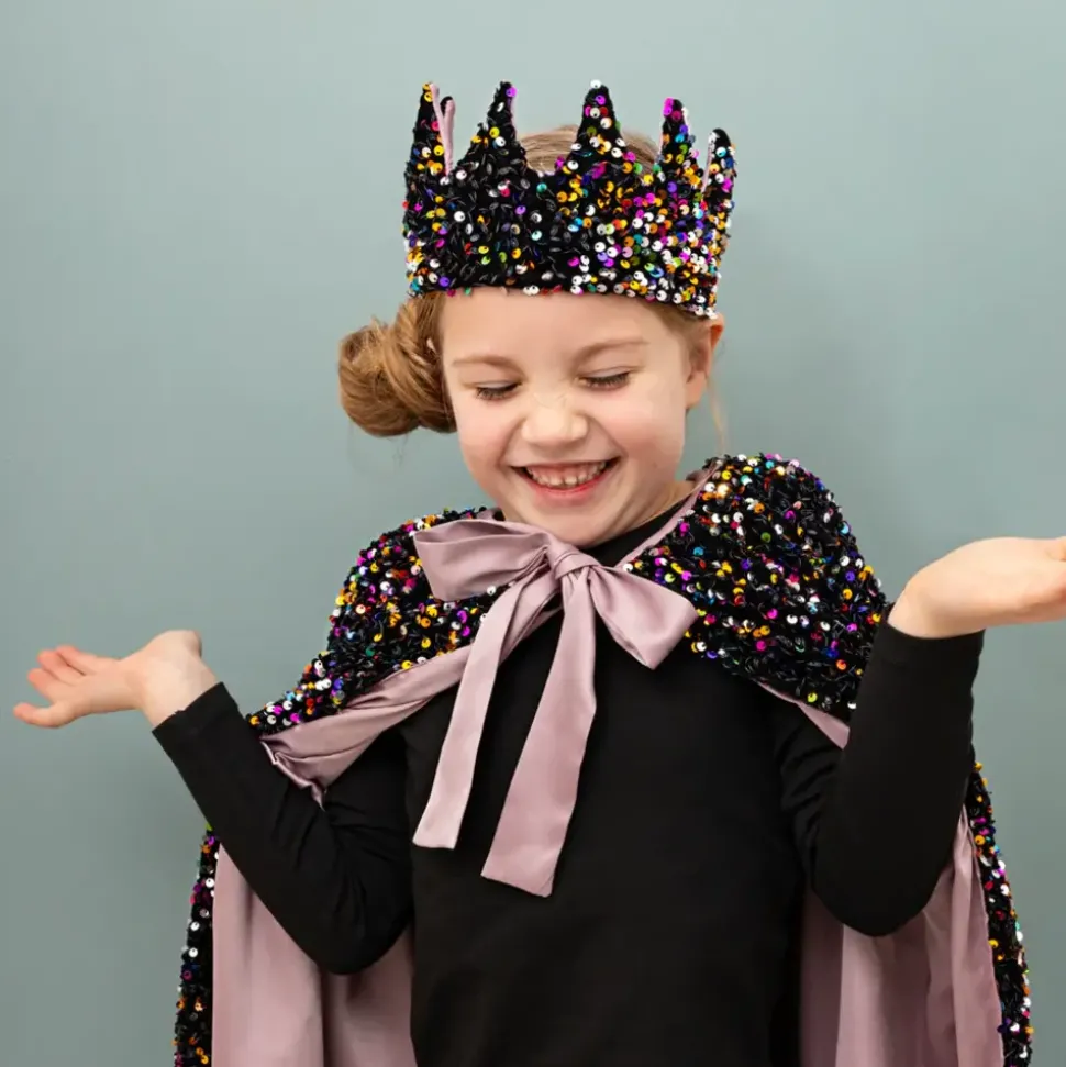 Mimi & Lula | Rainbow Dazzle Sequin Cape