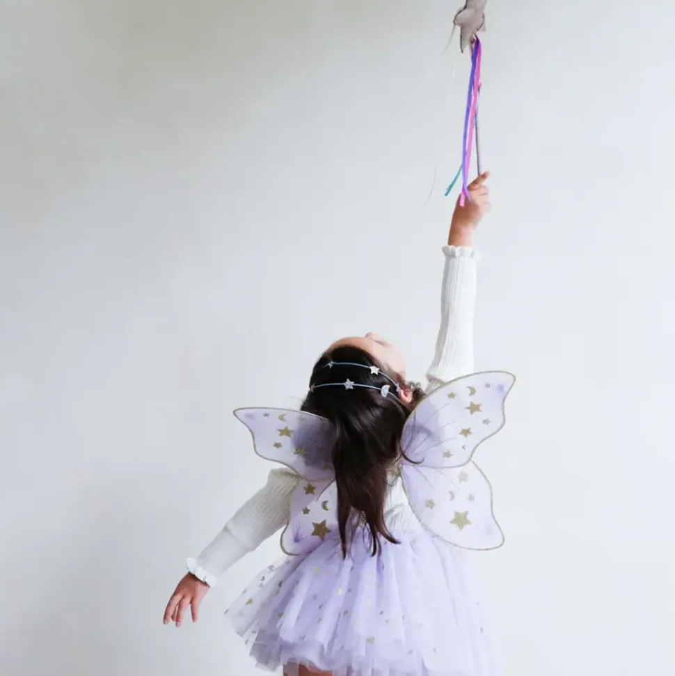 Mimi & Lula | Super Starry Night Wings - Lilac