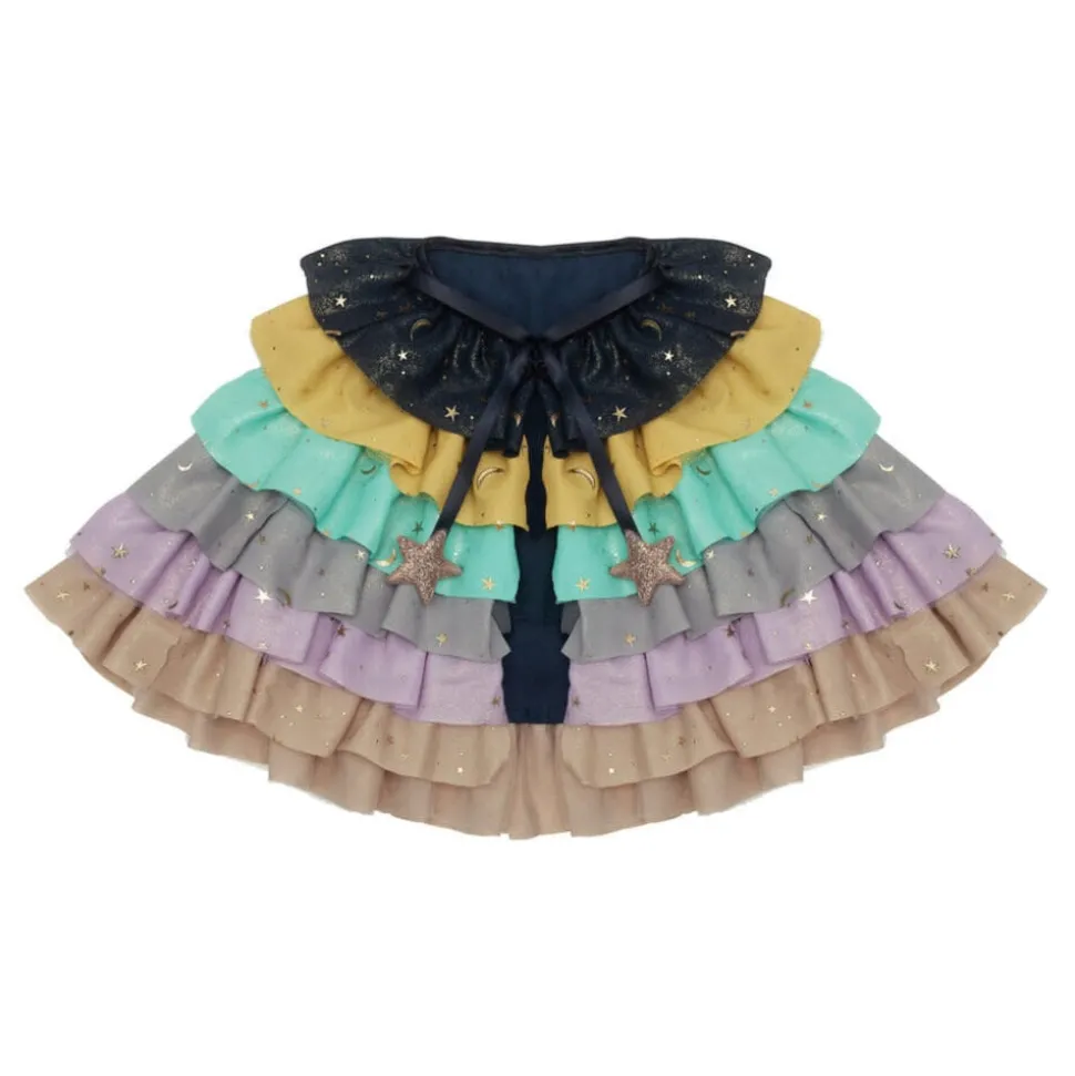 Mimi & Lula | R'bow ruffle cape
