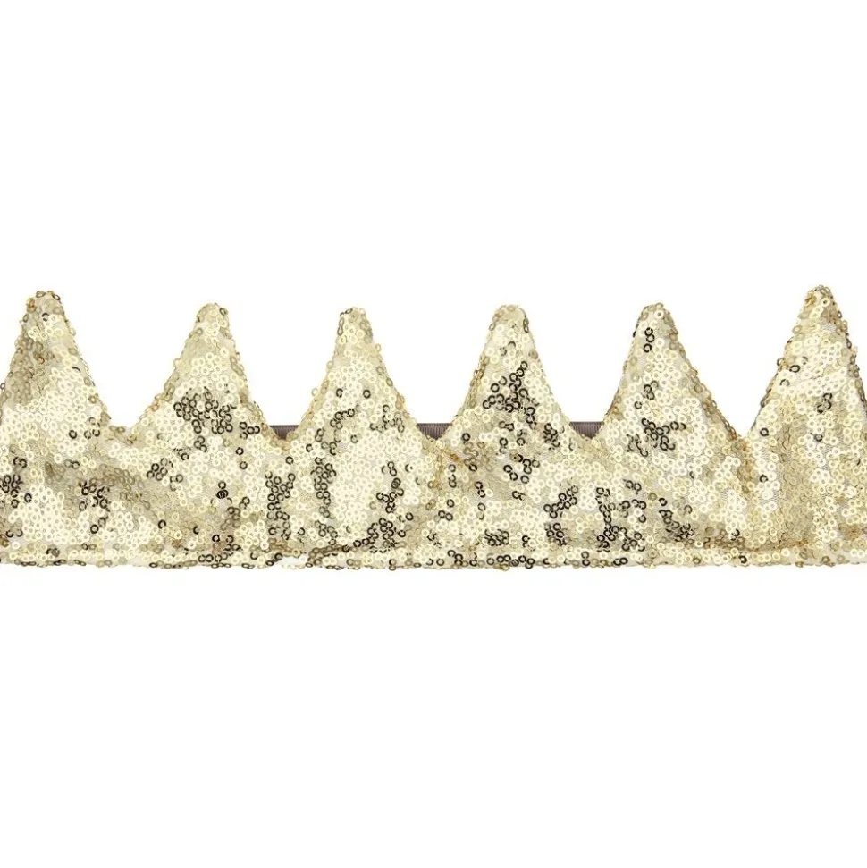 Mimi & Lula | Sequin Crown-Gold