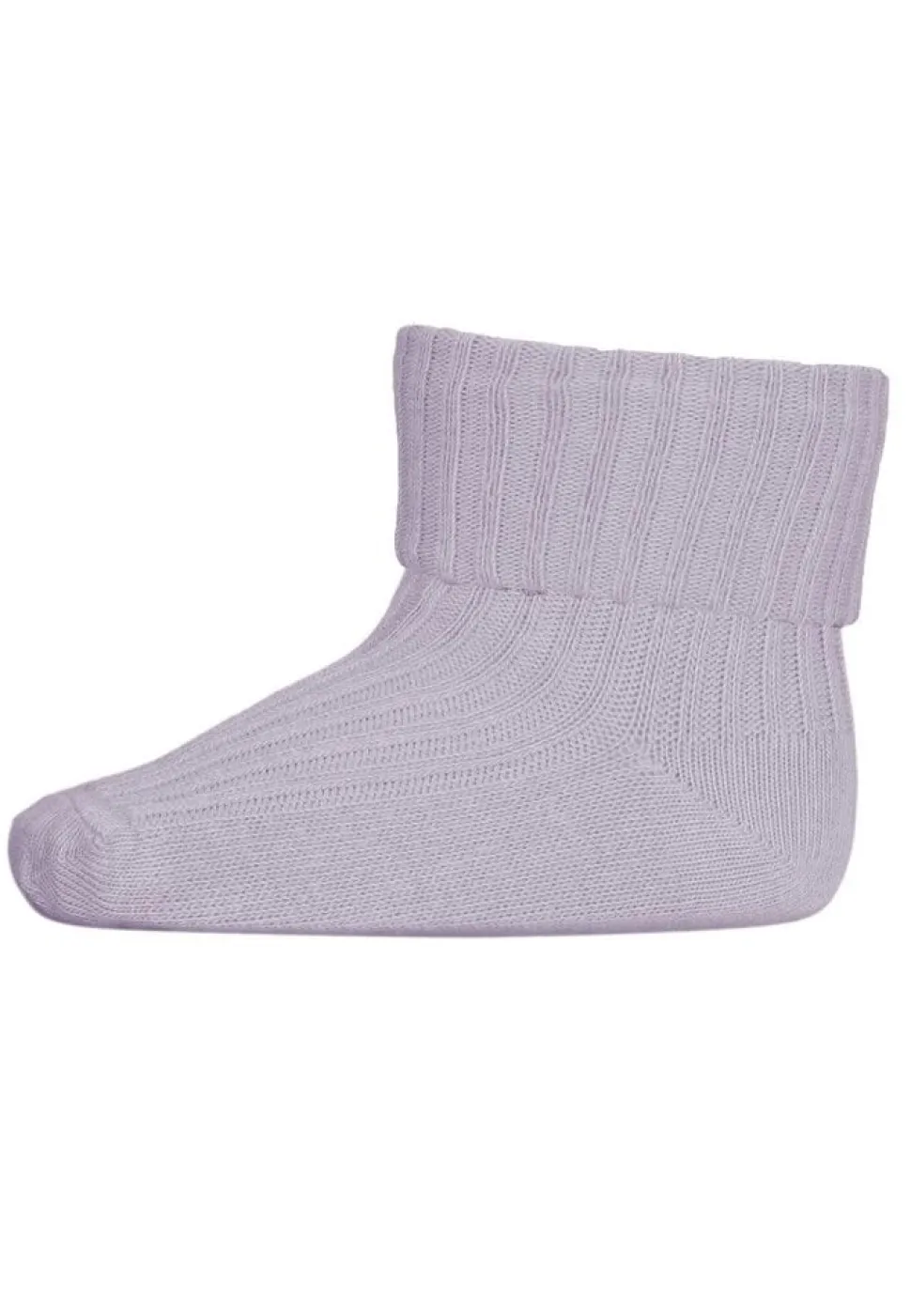 MP Denmark | Cotton rib baby socks | Lavender Sky