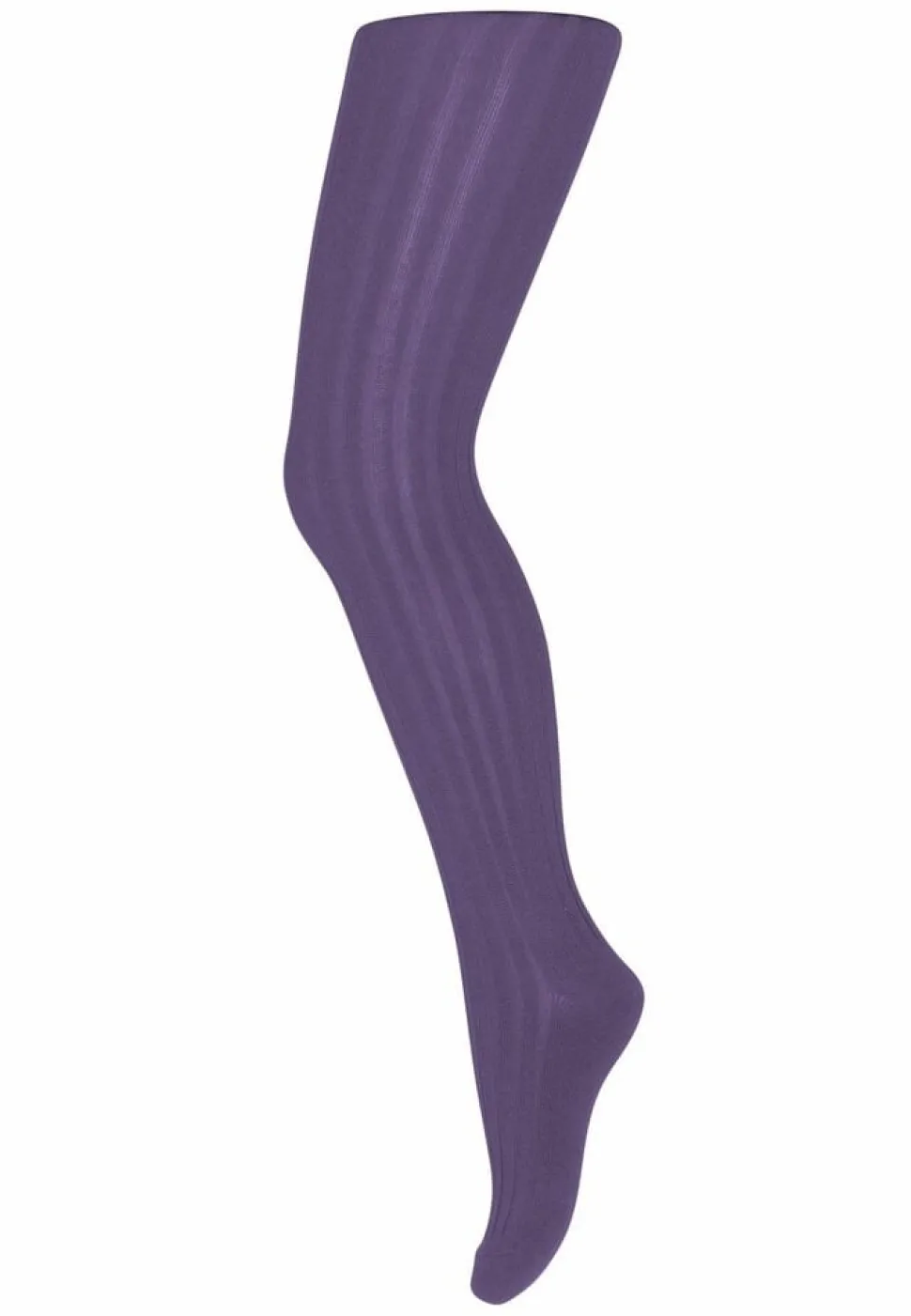 MP Denmark | Cotton rib tights | Patrician Purple