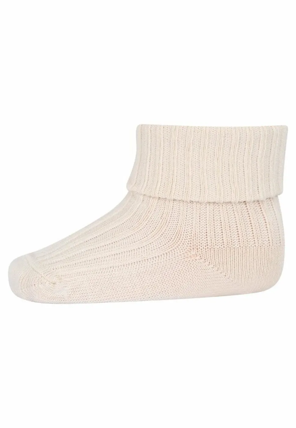 MP Denmark | Cotton rib tights | Ecru