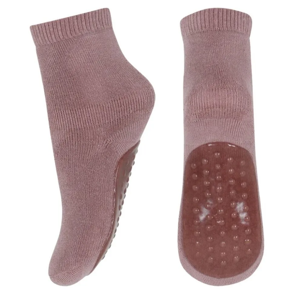 MP Denmark | Cotton socks with anti-slip | Wood Rose