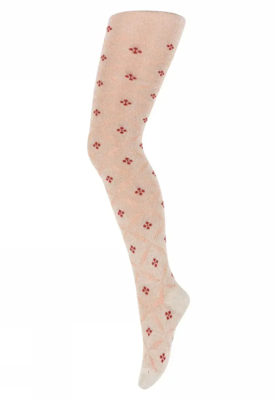 MP Denmark | Freja glitter tights | Cream