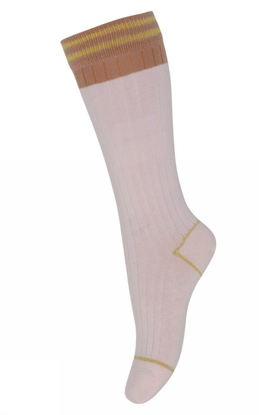 MP Denmark : Violet knee socks - Pink salt