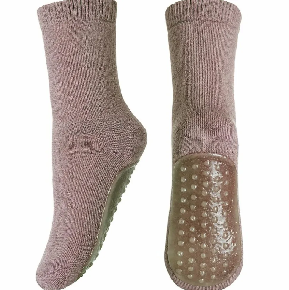 MP Denmark | Wool socks - anti-slip | Wood Rose