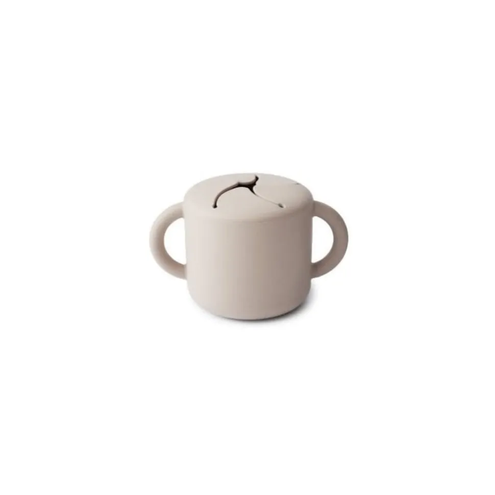 Mushie : Snack cup - ivory