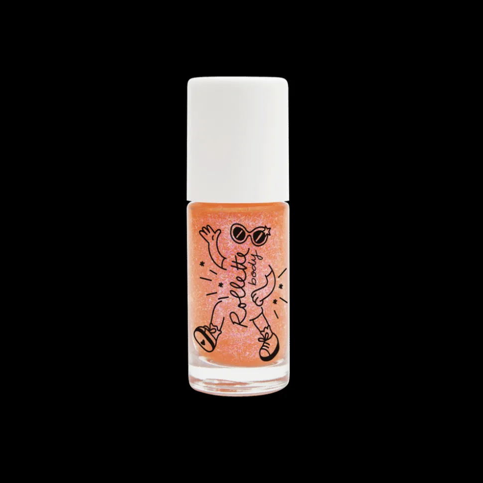 Nailmatic | Glitter Body Gel Body Rollette - peach Body Gel