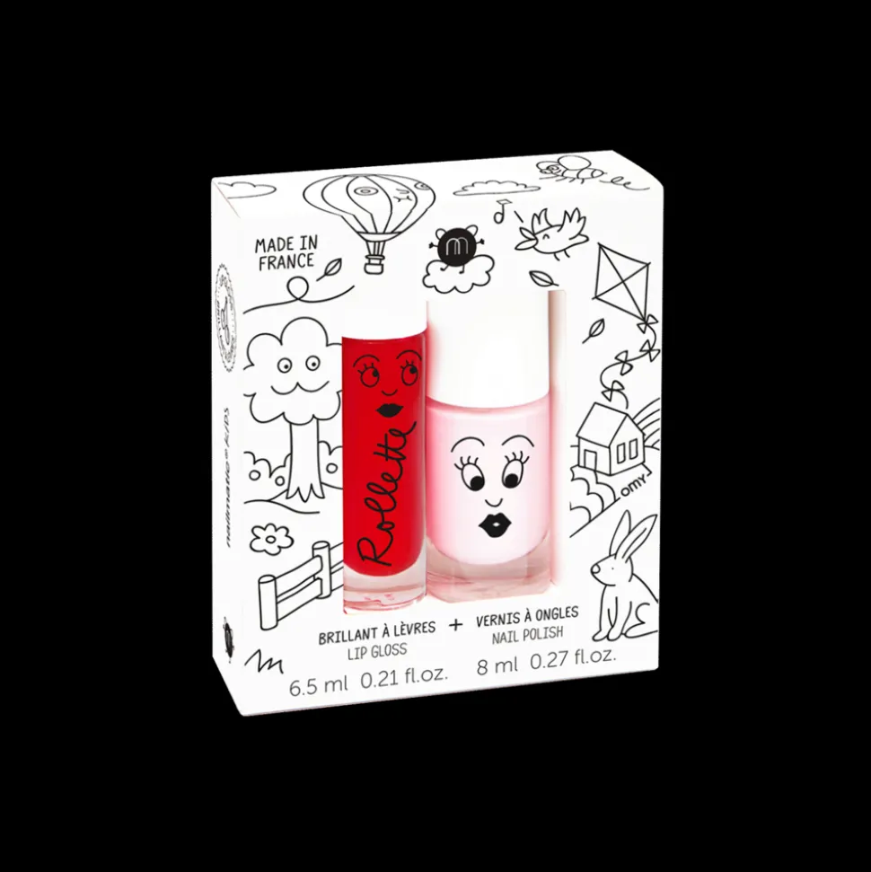 Nailmatic | Kids Set Kids Cottage - Nail polish + Lip gloss