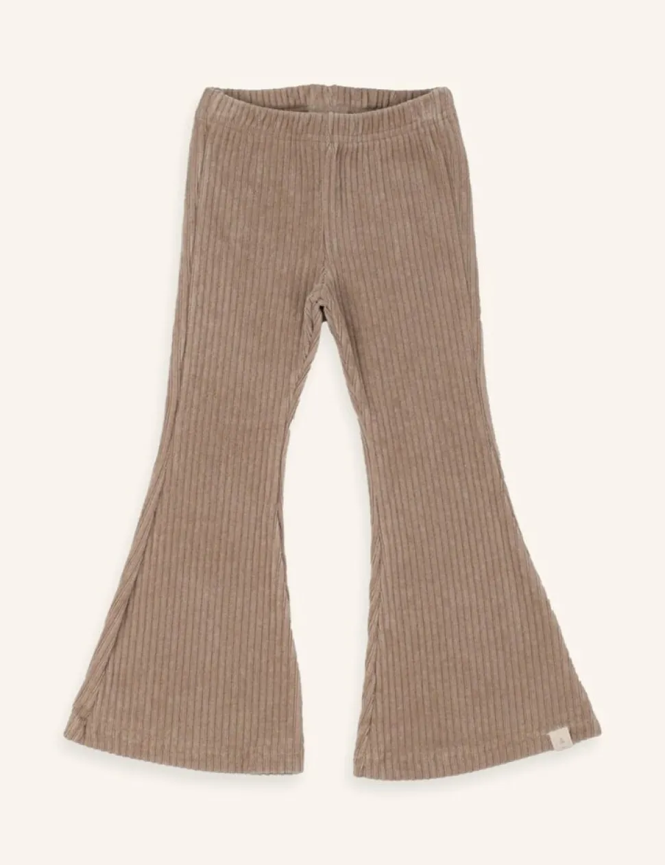 Navy Natural | Noos | Be Flared Brede Rib | Zand