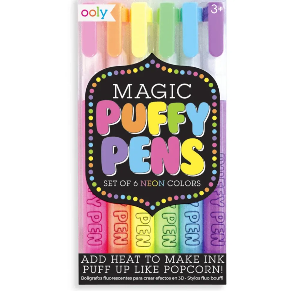 Ooly | Magic Neon Puffy Pens