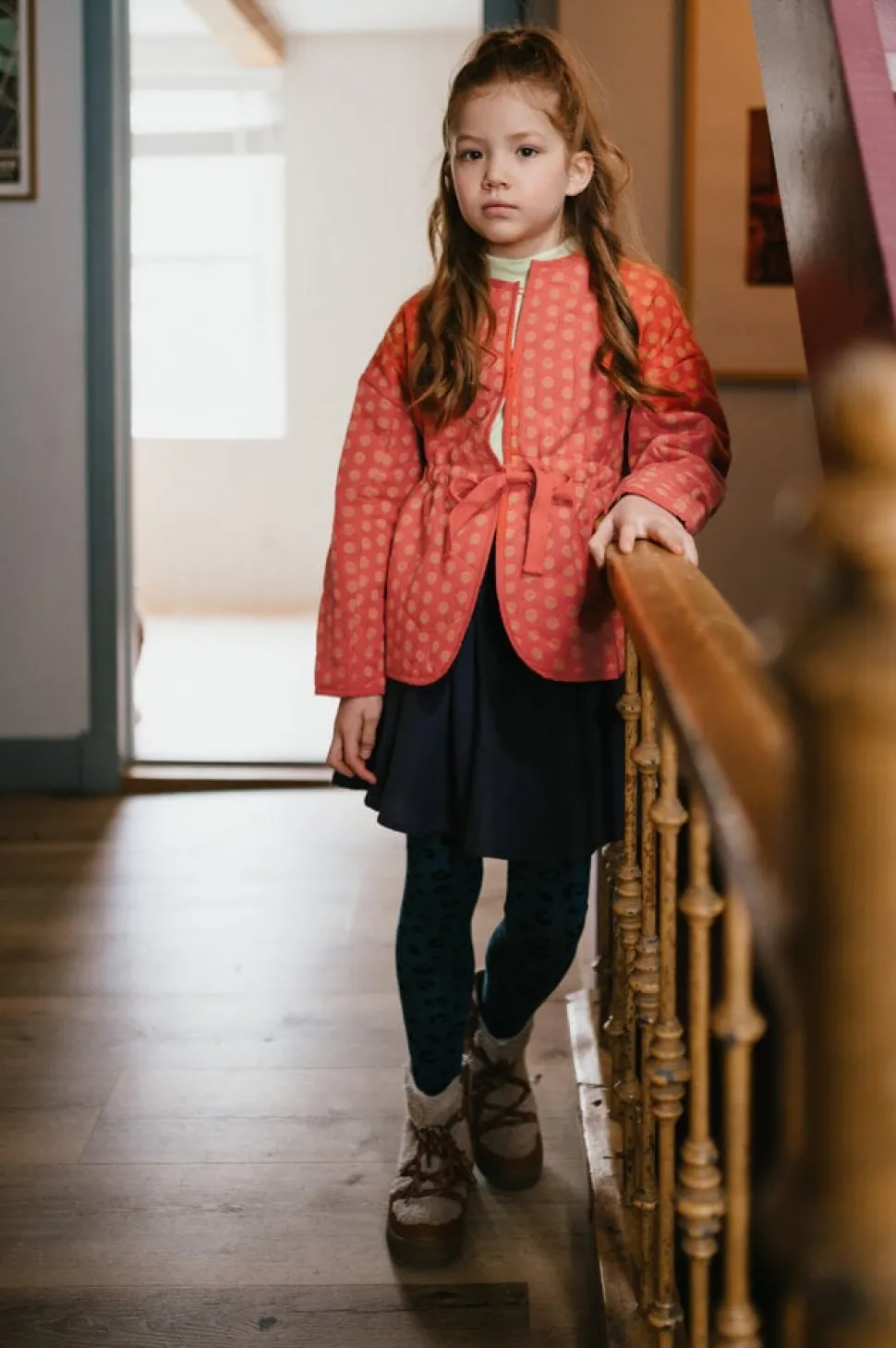 Petit Blush | Rib Turtle Neck | Shadow Lime