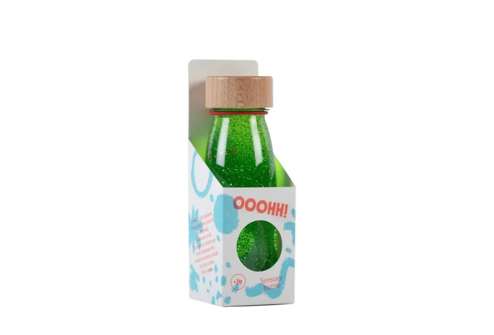 Petit Boum | Sensorische Fles | Groen