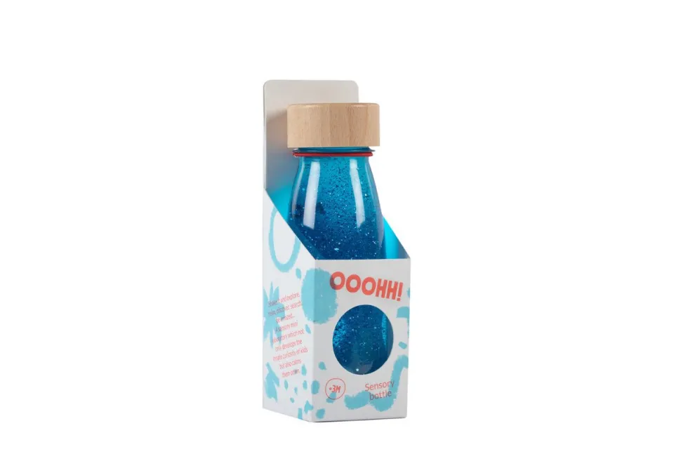 Petit Boum | Sensorische fles | Blauw