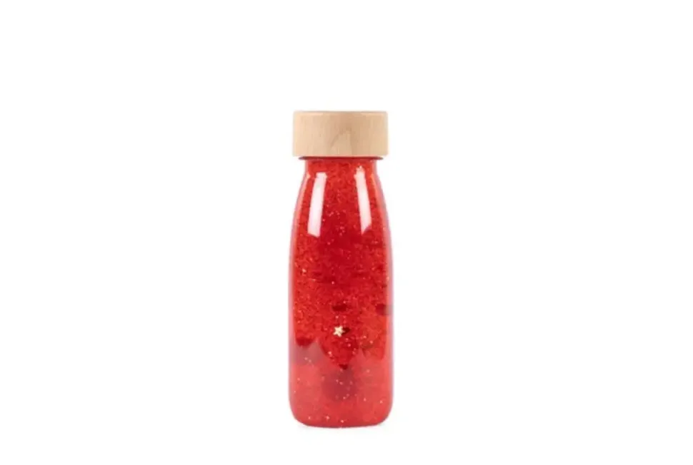 Petit Boum | Sensorische Fles | Float Bottle Red