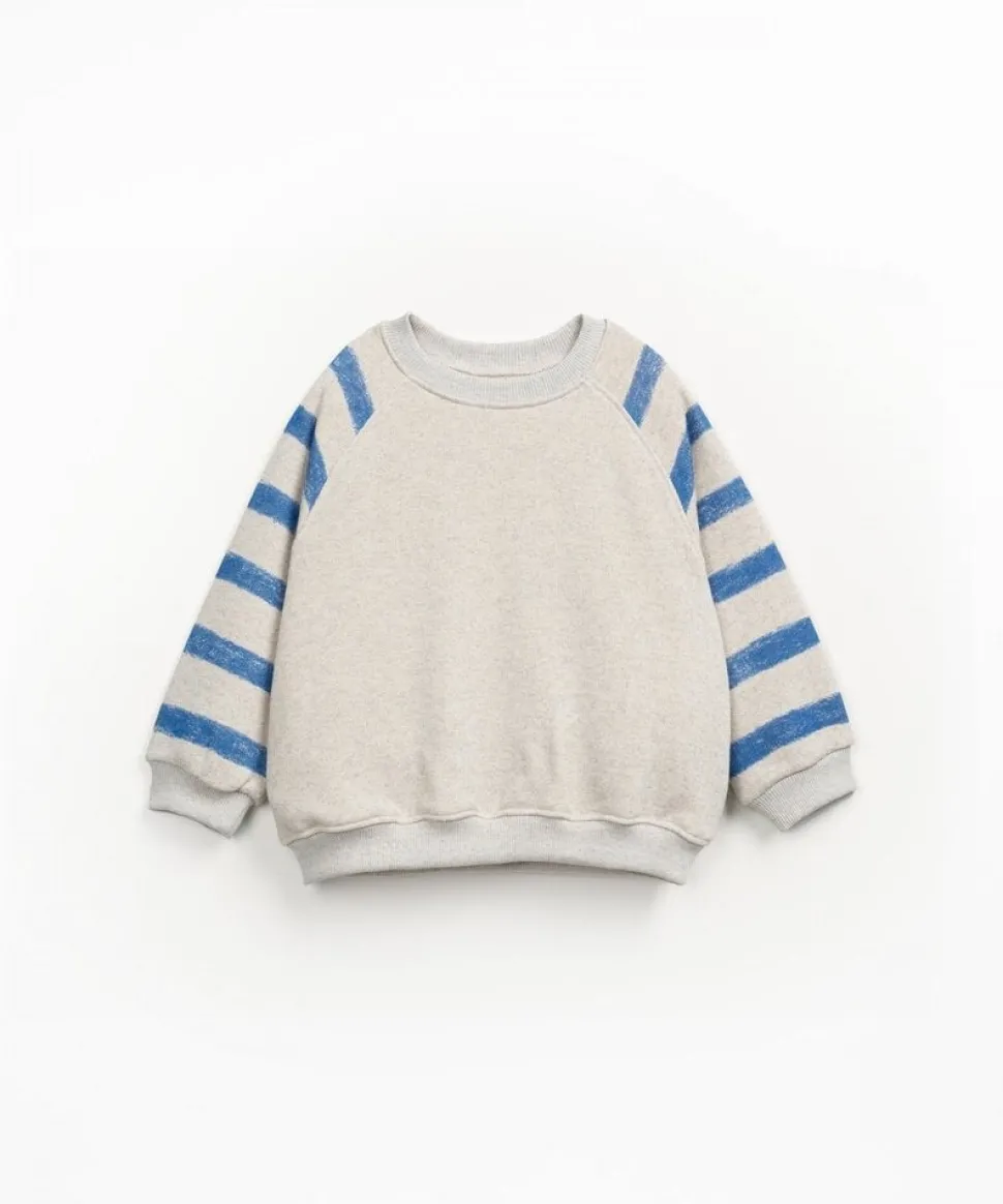 Play Up | Fleece Sweater | Grés | PA03/3AQ11351