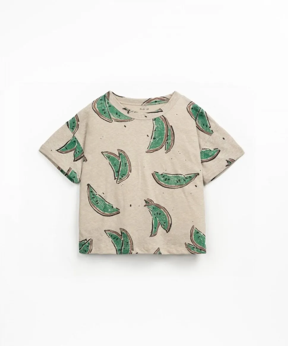 Play Up | Printed Jersey T-Shirt | Pottery | PA03/3AQ11056