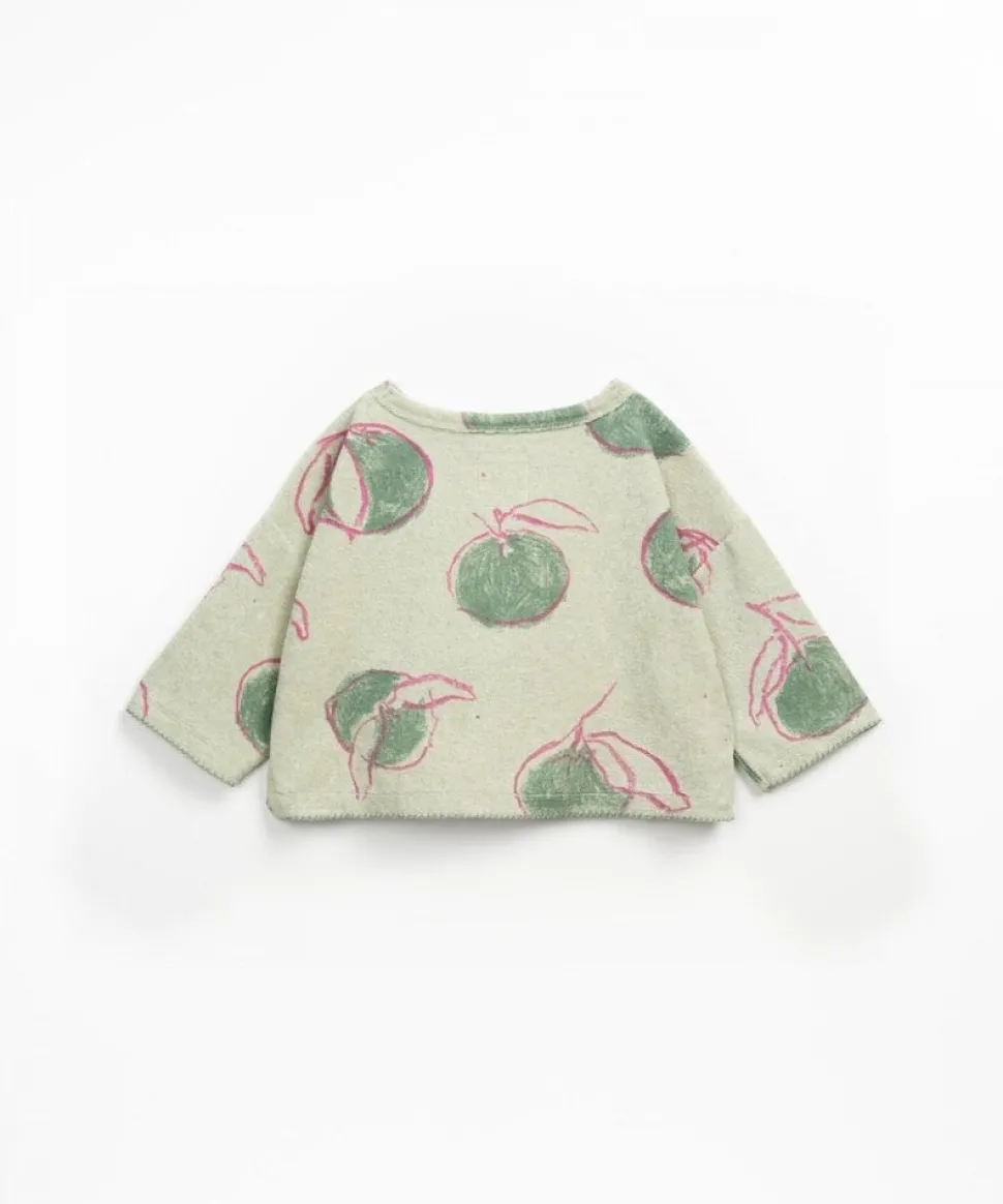 Play Up | Printed Plush Sweater | Atelier | PA04/4AQ11351