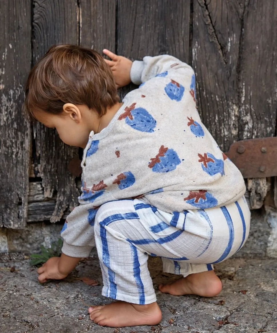 Play Up | Printed Plush Sweater | Grés | PA01/1AQ11353