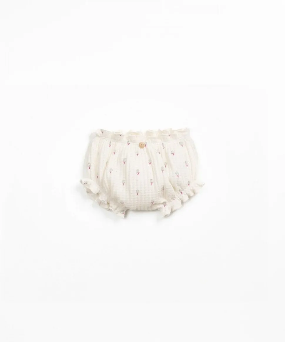 Play Up | Printed Rib Underpants | Grés | PA02/2AQ11852