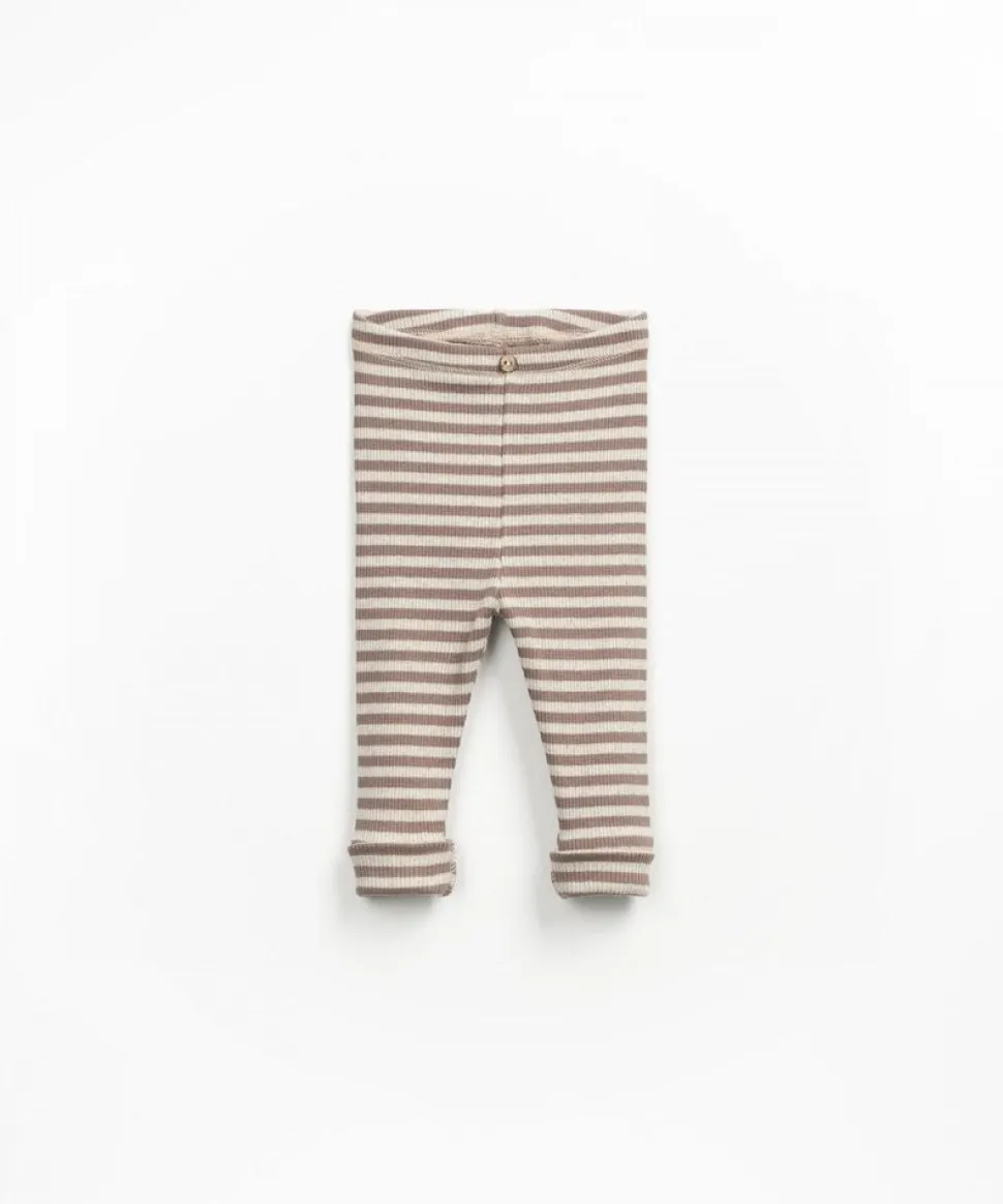 Play Up | Striped Rib Leggings | Rocks | PA01/1AQ11651