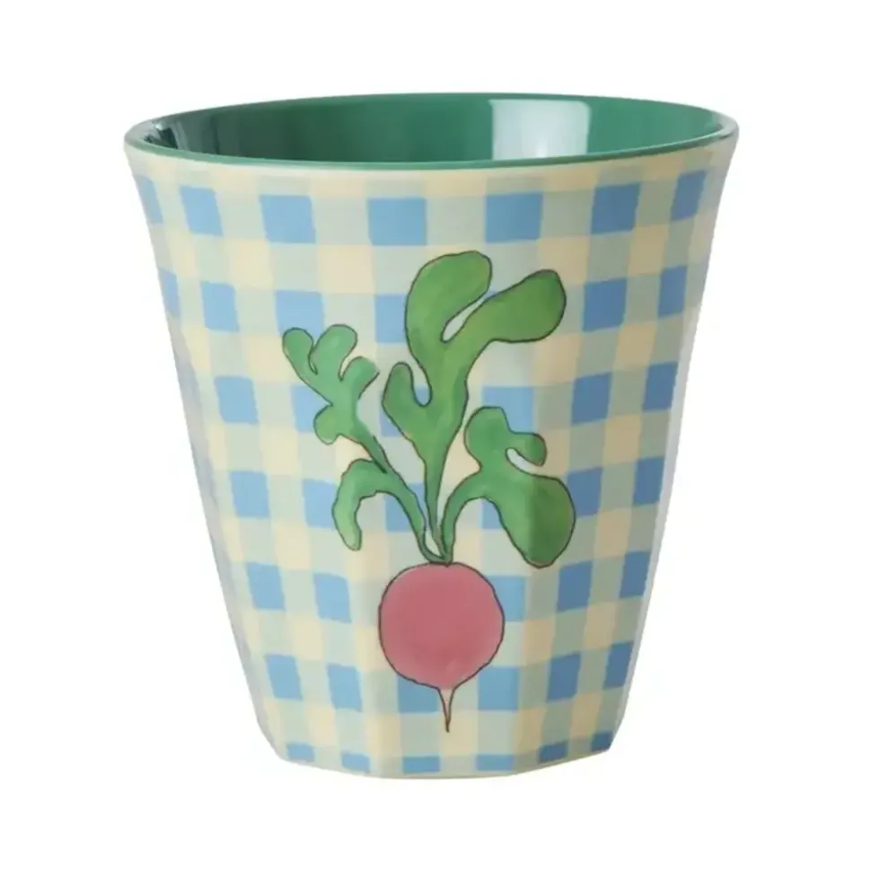Rice | Melamine Cup with Radish | Medium 250ml