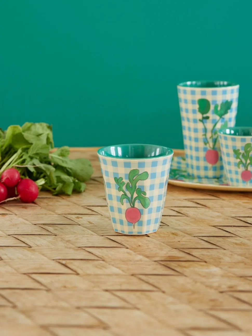 Rice | Melamine Cup with Radish | Medium 250ml