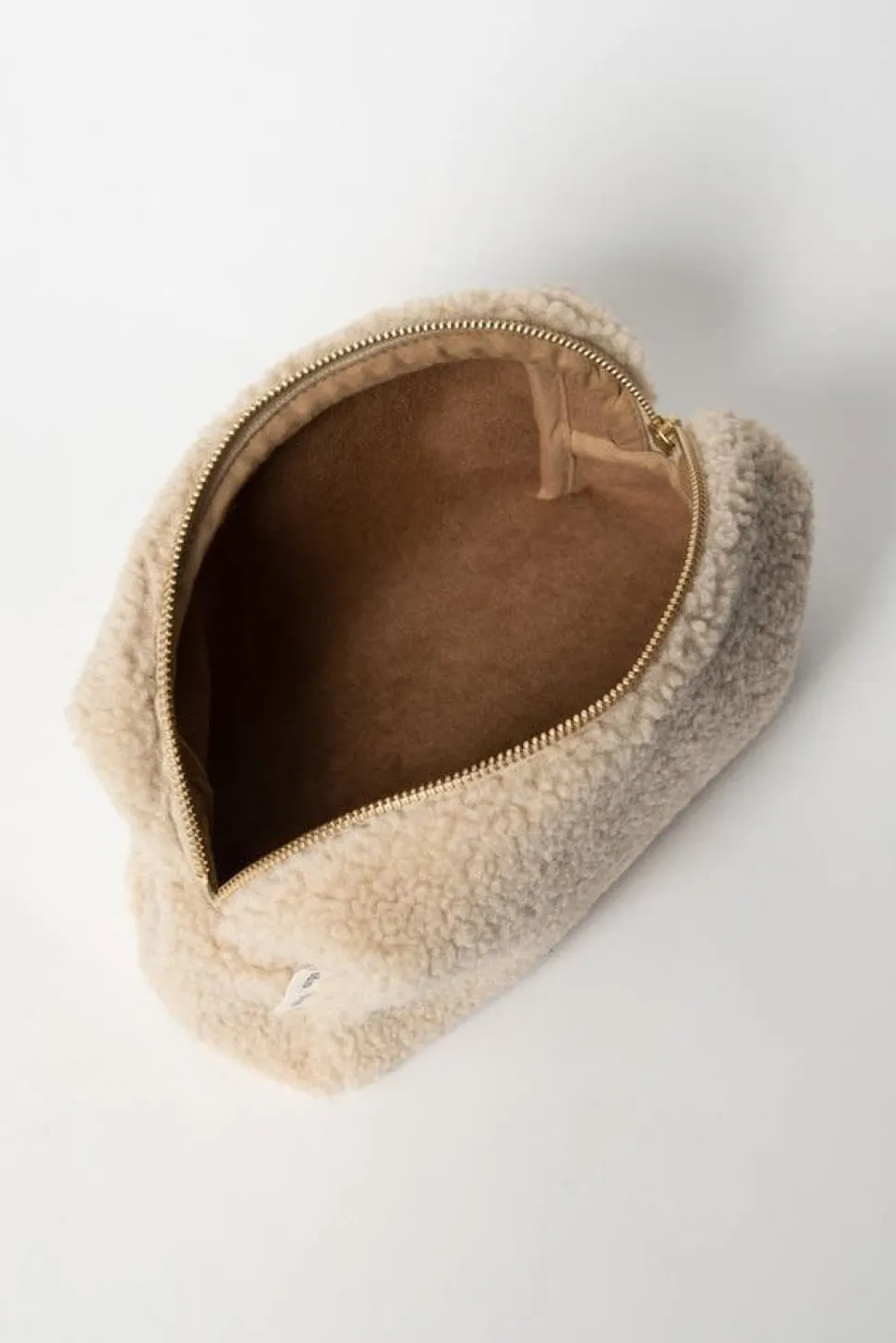 Studio Noos - Chuncky Pouch ecru teddy