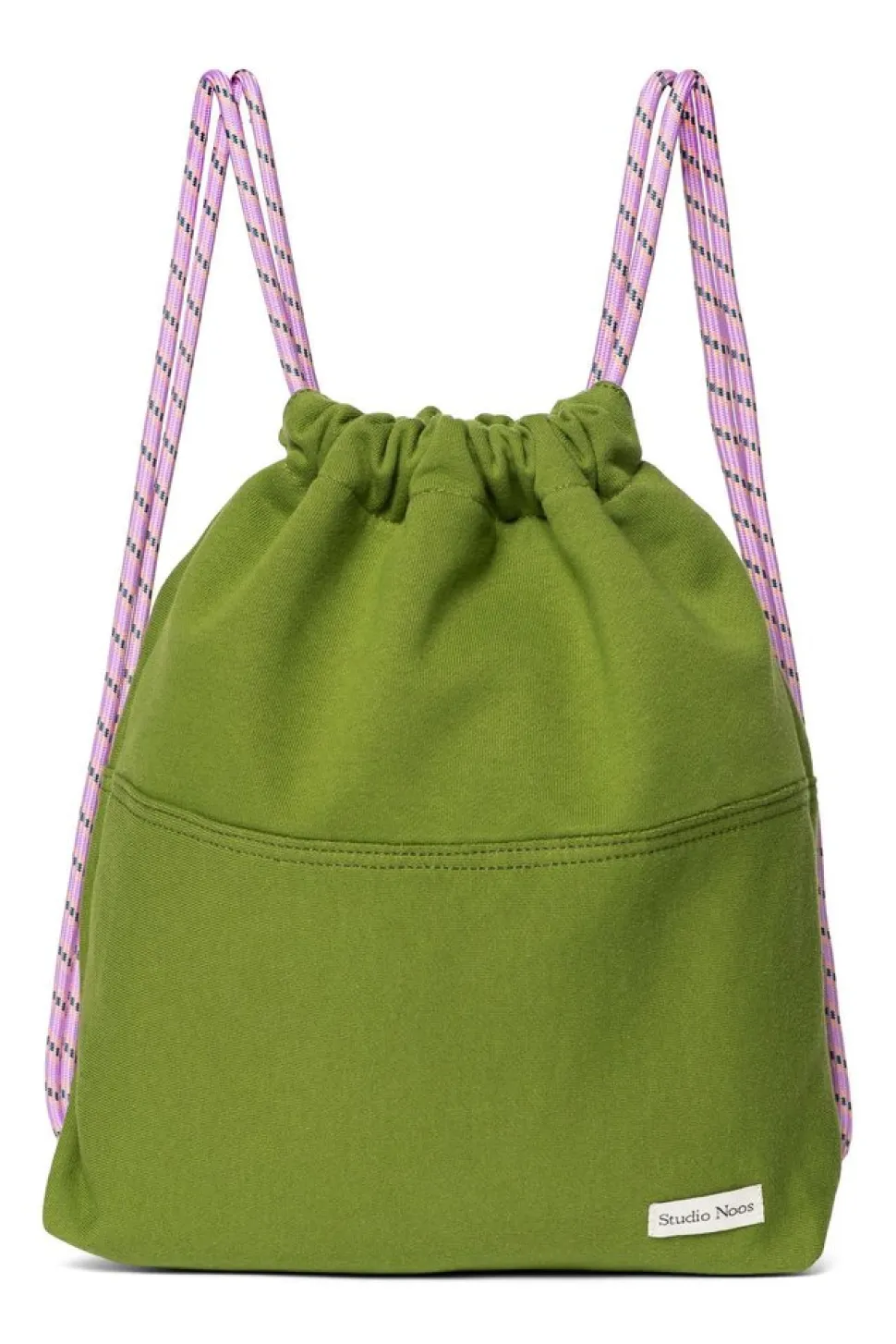 Studio Noos: Dark Green jersey gym bag