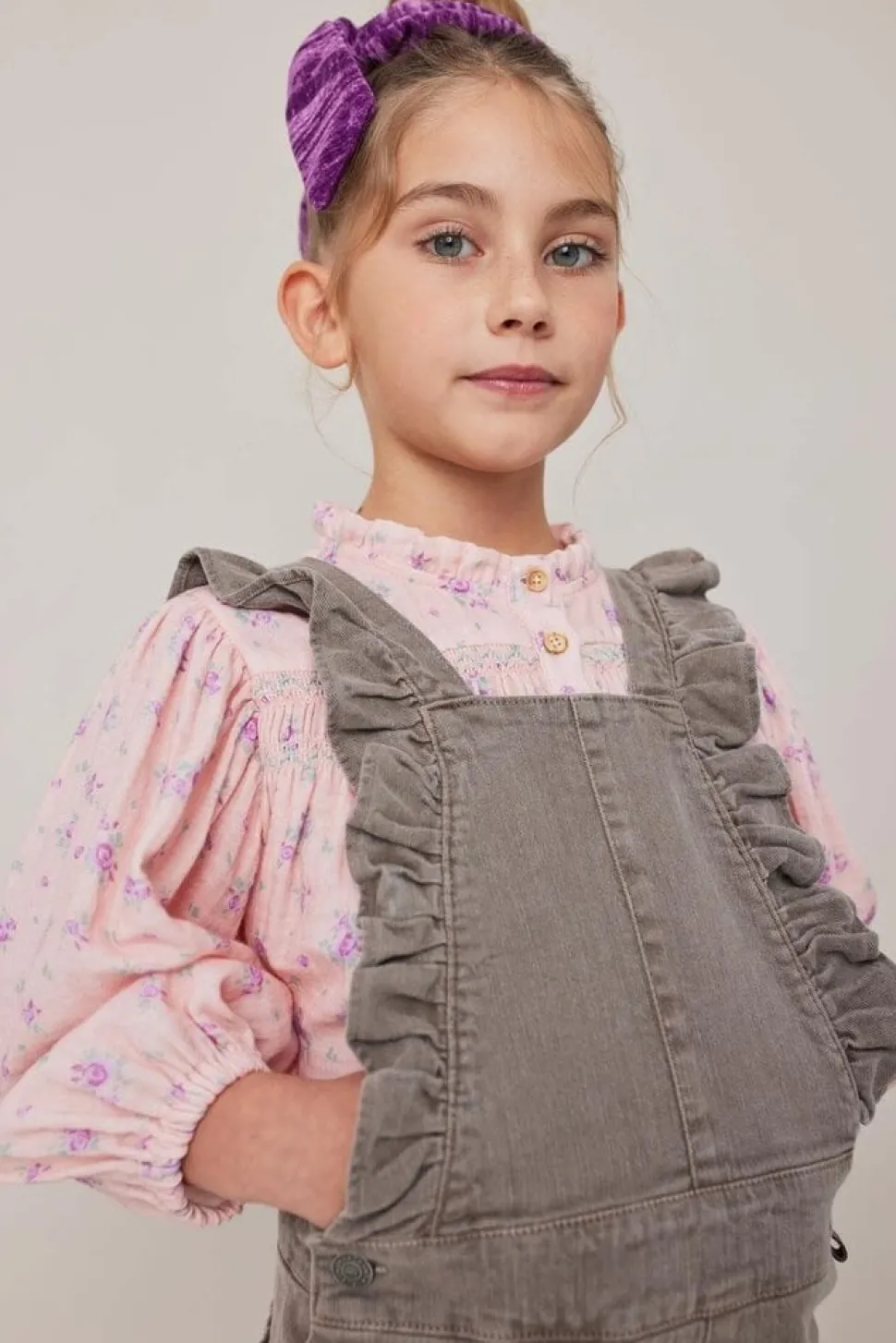 Tocoto Vintage | Blouse Flowers Print | Pink