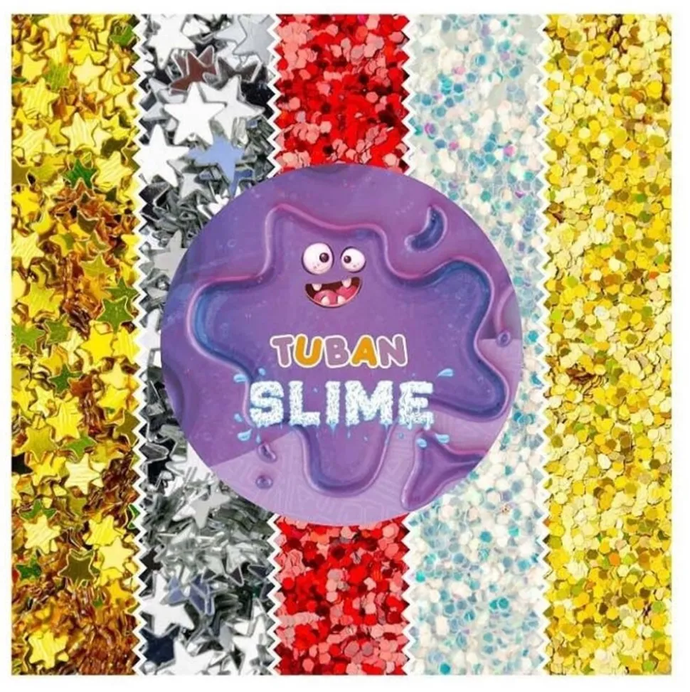 Tuban | Glitter Set – 5 Types 5 X 5 g