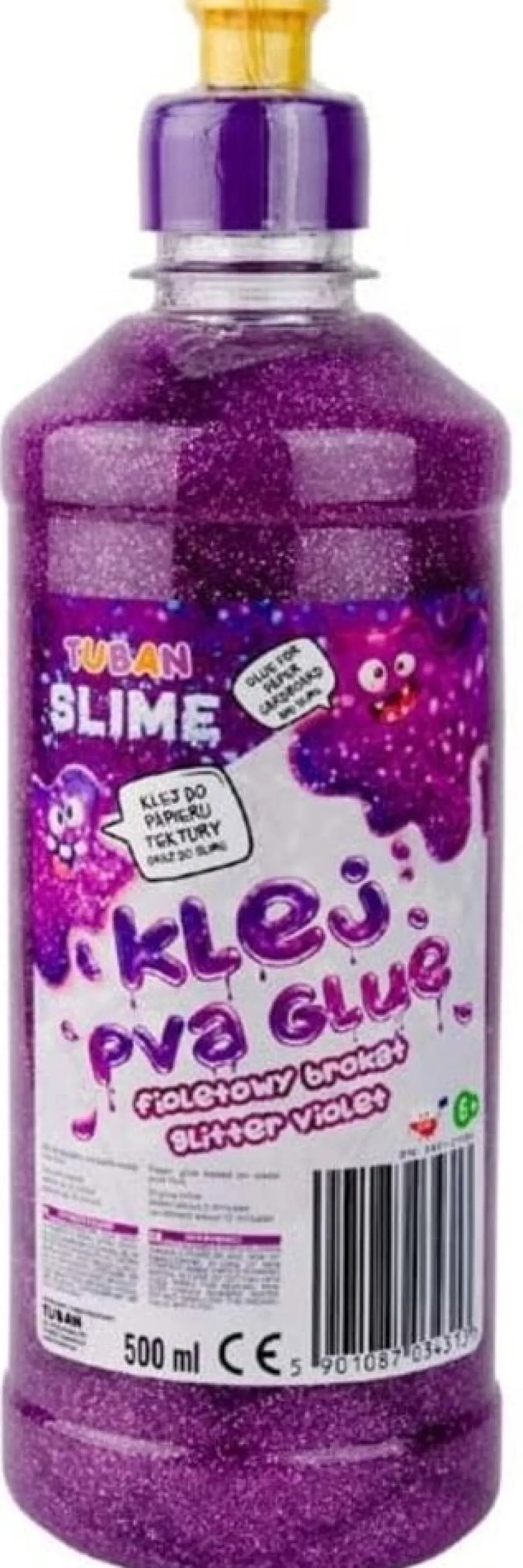 Tuban | Pva Glue Glitter 500 ml | Purple
