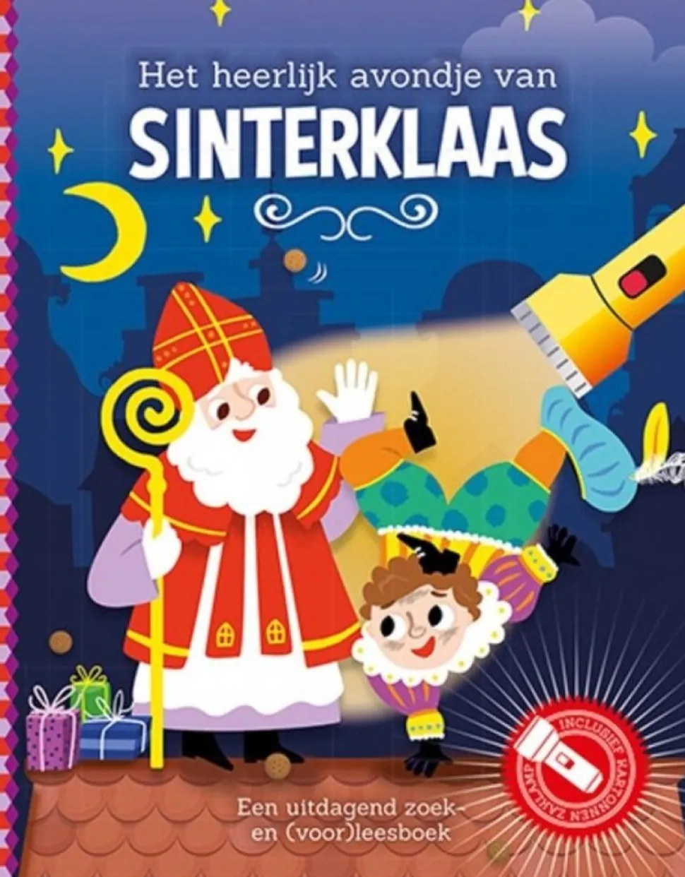 Zaklampboek - Het heerlijk avondje van Sinterklaas